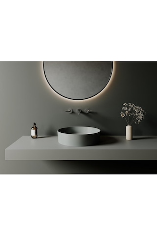 Creavit Coolgrey LP145 Loop Set Üstü Çanak Lavabo 45 CM