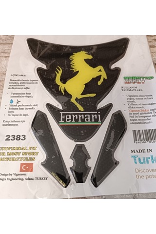 Ferrari Tankpad Siyah