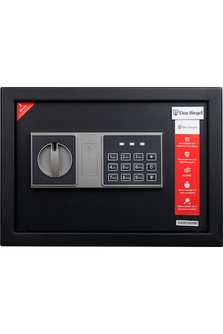 Das Siegel Çelik Elektronik Şifreli Ve 2 Anahtarlı Kasa 25DSB