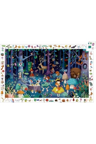 Djeco Klasik Puzzle 100 Parça/enchanted Forest
