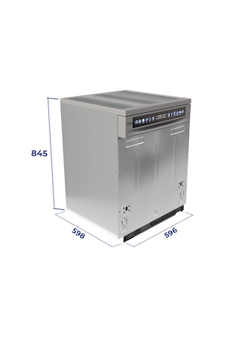 Tommatech TYBM-1514-II 6 Programlı Yarı Ankastre Bulaşık Makinesi