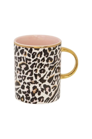 Cristina Re Mug Safari Leopard Çok Renkli