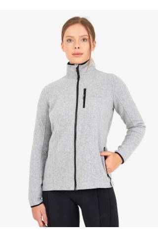 Blackspade Kadın Fermuarlı Termal Sweatshirt 2. Seviye 50461 - Gri