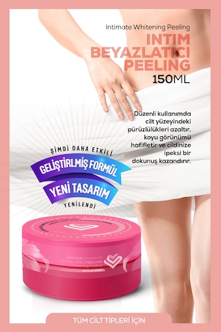 Ecc Health Genital Bölge Beyazlatıcı Peeling 150 ML