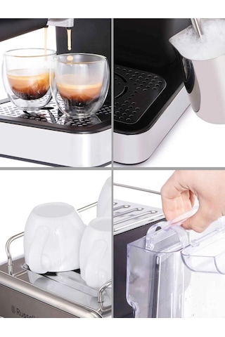 Russell Hobbs 26452-56/RH 1350 W Espresso Makinesi