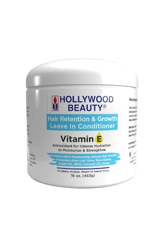 Hollywood Beauty Vitamin E Durulanmayan Saç Kremi 453gr