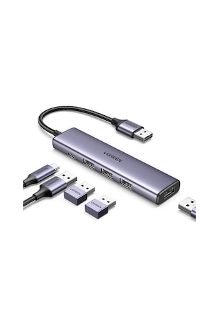 Ugreen Usb Hub 4 Usb 3.0 Bağlantı Noktası Veri Yuvası Usb., 20805