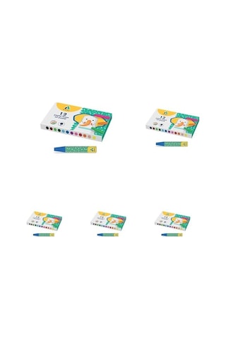 Pastel Boya, 12 Renk, 4280837002 5li Paket Genel
