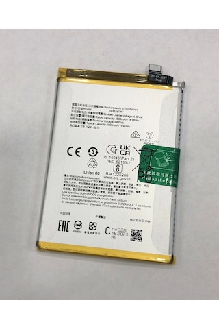 Realme C65 Rmx3910 Batarya 5000 Mah