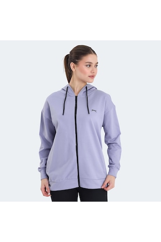 Slazenger KATHLEENA IN Kadın Sweatshirt Mor