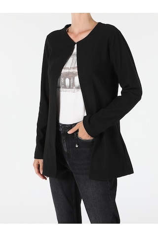 Colin's Regular Fit Siyah Kadın Ceket CL1055762_Q1.V2_BLK