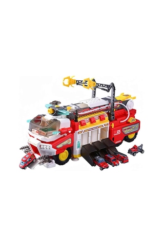 Maxx Wheels Sesli Ve Işıklı Kurtarma Garaj Seti 50200 Fire Rescue