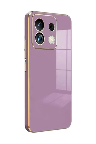 Northcity Xiaomi Poco M6 Pro 4g Uyumlu Kılıf Volet Silikon - Mor