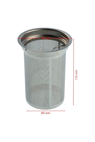 Kg-part Çay Makinesi Metal Demlik Süzgeci 6.5 X 11.5 Cm