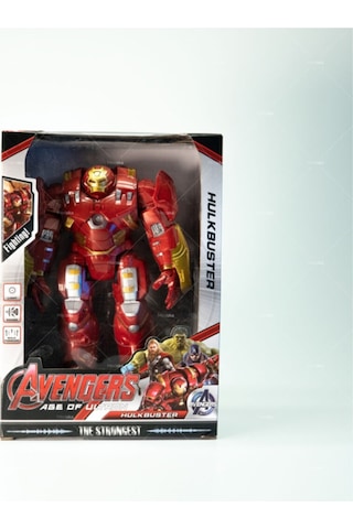Pilli Yürüyen Iron Man Demir Adam Karakter Oyuncak Işıklı Sesli
