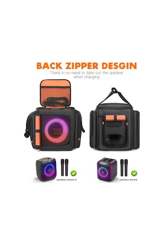 Elmpaly Jbl Partybox Encore Essention 2 1 Hoparlör Taşıma Çantası Siyah