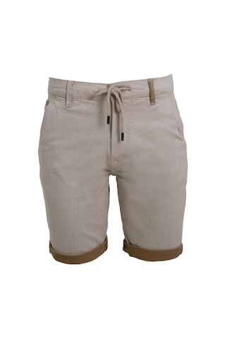 Uki Bej Comfort Fit Bermuda Şort Bej