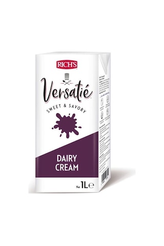 %35 Yağlı Sıvı Kreması 1 Litre Profesyonel Pasta & Mutfak Kullanımı