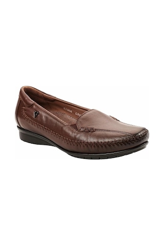 Forelli 51306 Marla-g Taba Kadın Comfort Deri Ayakkabı Taba