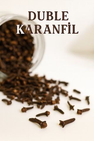 Sultanbahçe Duble Karanfil İri Taneli 50 G Doğal, Katkısız, Yoğun Aromalı Baharat