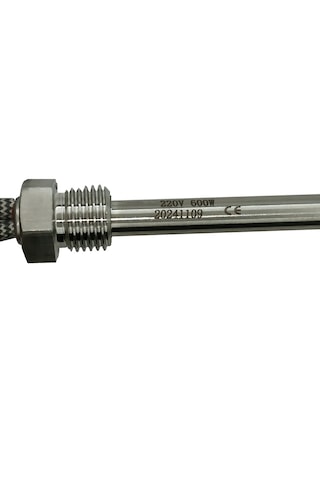 Yate10 1/2 Diş Çaplı 220volt 600w Radyatör,petek,tank Isıtıcı Paslanmaz Çubuk Rezistans 600w