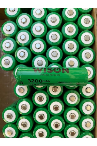 18650-3200 Mah 3.7v Pil