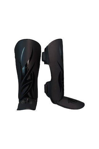 Dragondo 40726-p Black Mamba Kaval Ayak Koruyucu Kick Boks Kaval Koruyucu Siyah