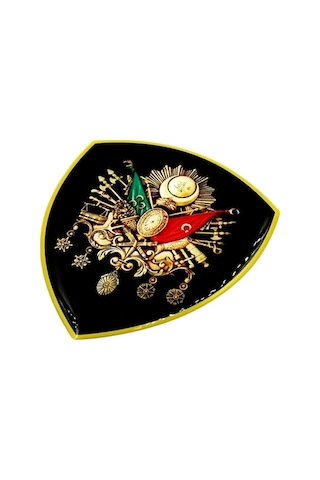 Damla Sticker Osmanlı Tuğrası Arması Sticker 8,5x7,5 Cm