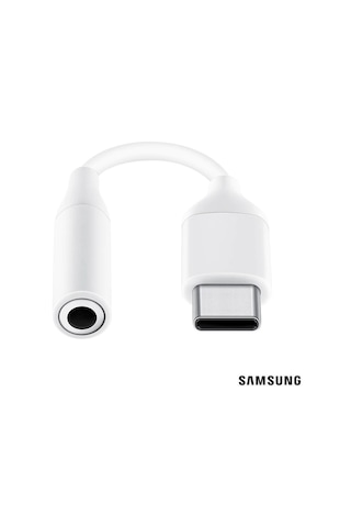 Samsung Uyumlu Uc10 Type-c To 3.5mm Jack Dönüştürücü Adaptör Beyaz İthalatçı Garantili