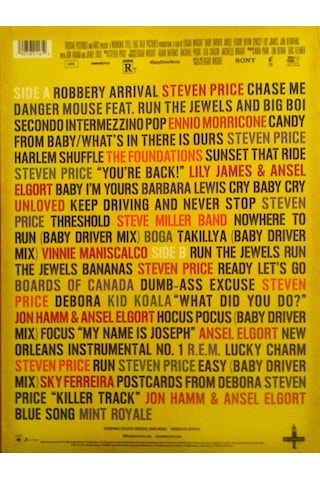 Baby Driver Vol.2: The Score For A Score - Plak