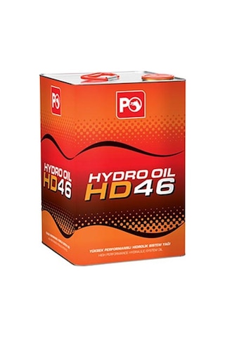 Petrol Ofisi Hydro-Oil Hd 46 Teneke Hidrolik Sistem Yağı 17 L