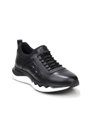 Forelli Pisagor Ps-1700 Hakiki Deri Erkek Sneakers & Spor Ayakkabı Siyah - Beyaz