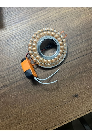 Ycl Kristal Cam Spot Gu10 Duy Beyaz Işık Ampul Hediyesidir