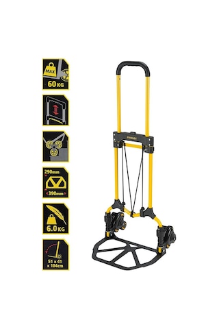 Stanley Ft584 30/60Kg Merdiven Çıkabilen Katlanır El Arabası