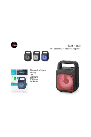 Greatnice GTS-1362 3’’ Bluetooth Hoparlör