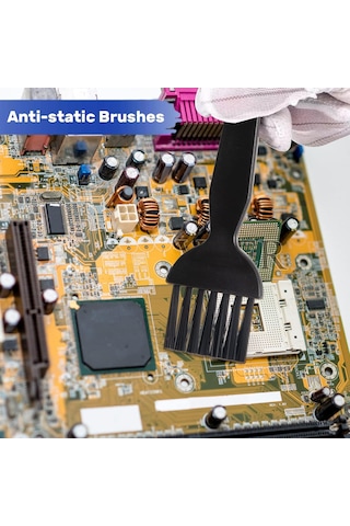 7 Parça Anti-statik Fırça Bilgisayar Temizleme Fırçası Toz Alma Fırçaları Bilgisayar Klavye Fırça Seti