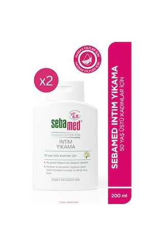 Sebamed Intim Menapoz Likit - Genital Bölge Temizleyici 200 Ml X 2