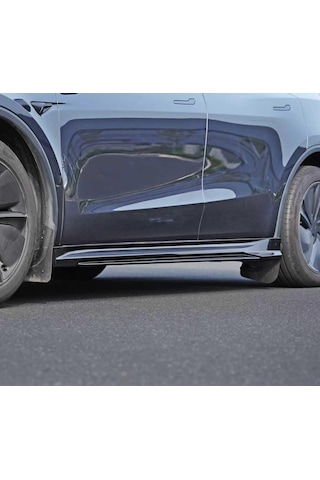 Tesla Model Y Juniper Premium İçin Uyumlu Mapşpiyel Seti İthal Piano Black