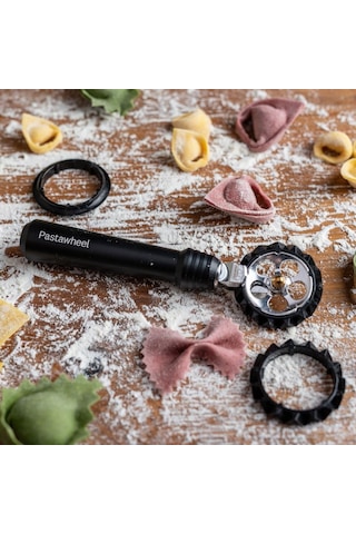 Marcato Pastawheel Makarna Hamuru Kesme Çarkı Siyah Renk