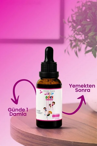 More Than Adek Kids Multivitamin Damla 2 x 30 ML