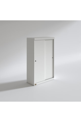 Kenzlife Gardırop Sürgülü Kapaklı Kapılı Karanfil110 Byz Gardolap Dolap