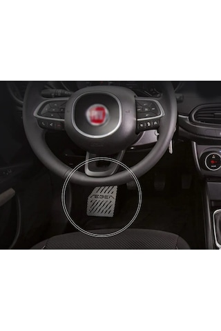 Fiat Egea / Tipo Özel Desenli Krom Ayak Dinlendirme Pedalı Ayak D