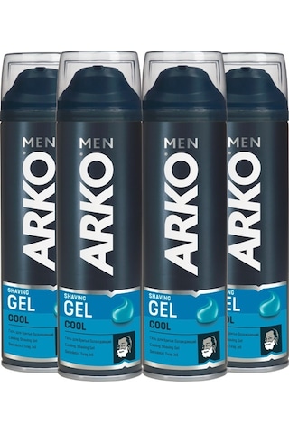 Arko Men Cool Tıraş Jeli 4 x 200 ML