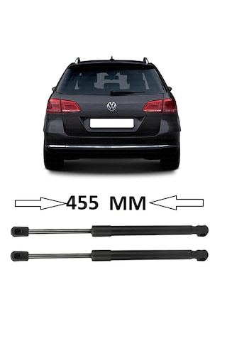 Vw Passat B7 Variant 2011-2014 Uyumlu Sağ + Sol Takım Bagaj Amortisörü 2 Adet 455mm 3af827550a Bagaj Amortisörü