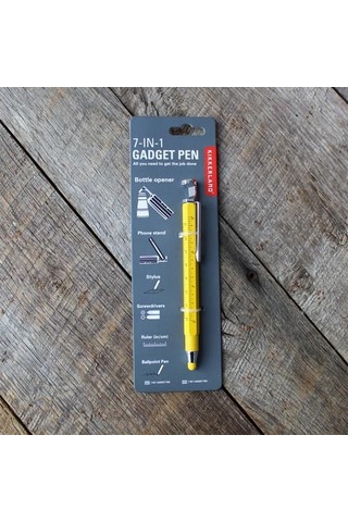Kikkerland 7ın1 Multi Tool Tükenmez Kalem Çok Renkli