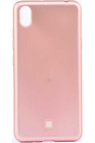 LG Uyumlu K20 2019 Kılıf Zore Premier Silikon Kapak Rose Gold