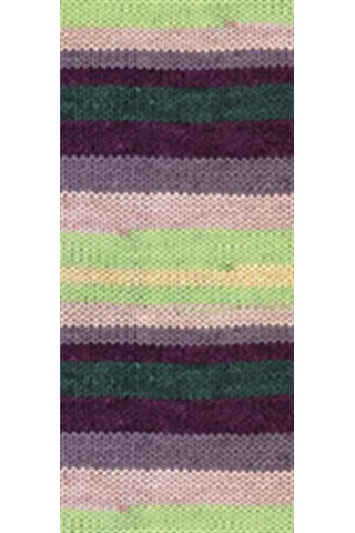 5 Adet Vega Stripe Premium Akrilik El Örgü İpi Yünü No: 82414 RYL-NWNKVS82414-5