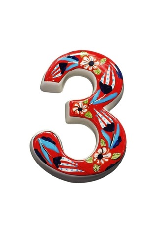 El Yapımı Seramik Kapı Numarası, Kapı Numaraları