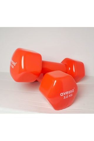 Avessa 3 Kg Vinil Dambıl Pvc 2 Adet