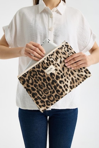Estrella Paris Nobel Tablet Çantası Kılıfı Leopar 11 İnç 31 X 21 Cm